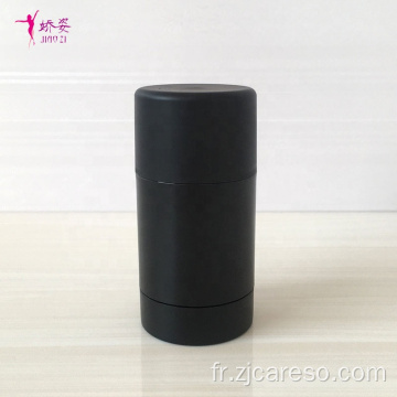 Déodorant PP cylindrique de 75 ml pour emballages cosmétiques